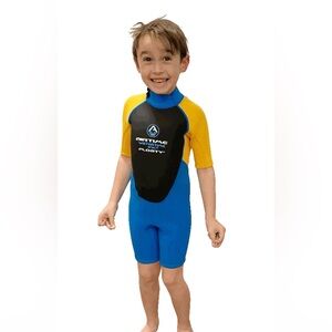 Like New Airtime Watertime Inc Kids Float Suit - Size 4